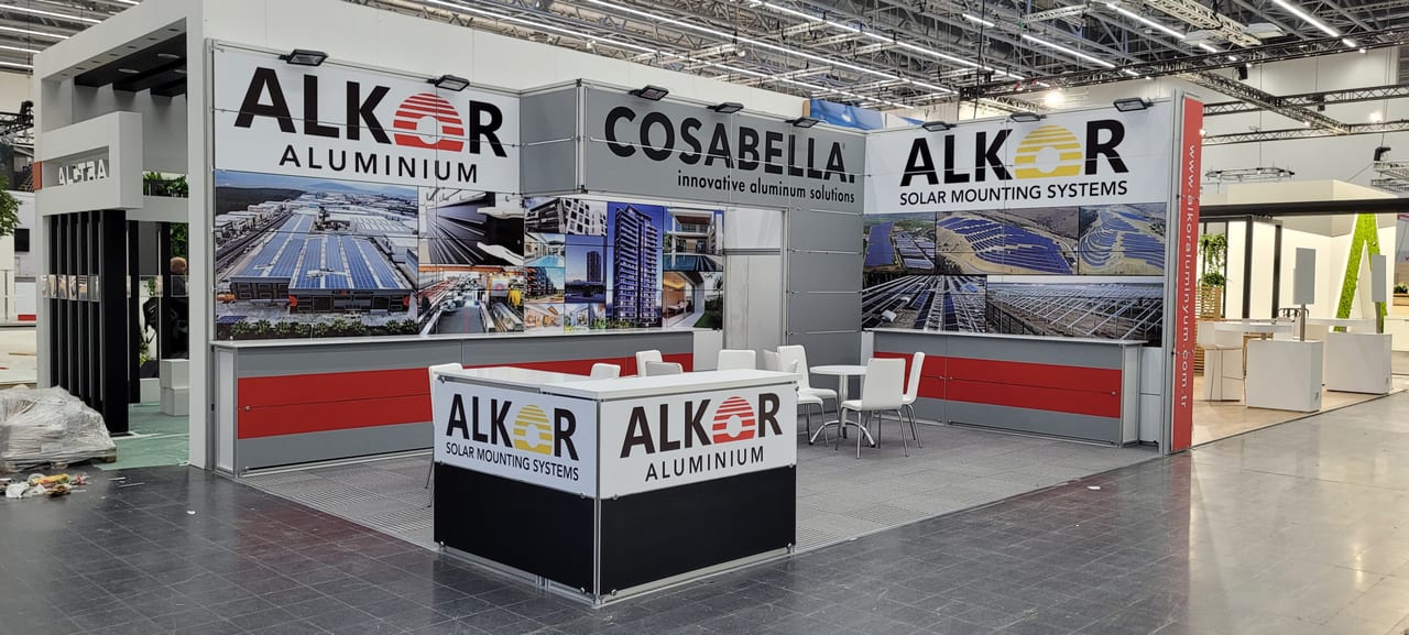 Alkor 2023 Dusseldorf fuar standından 2. görünüm.