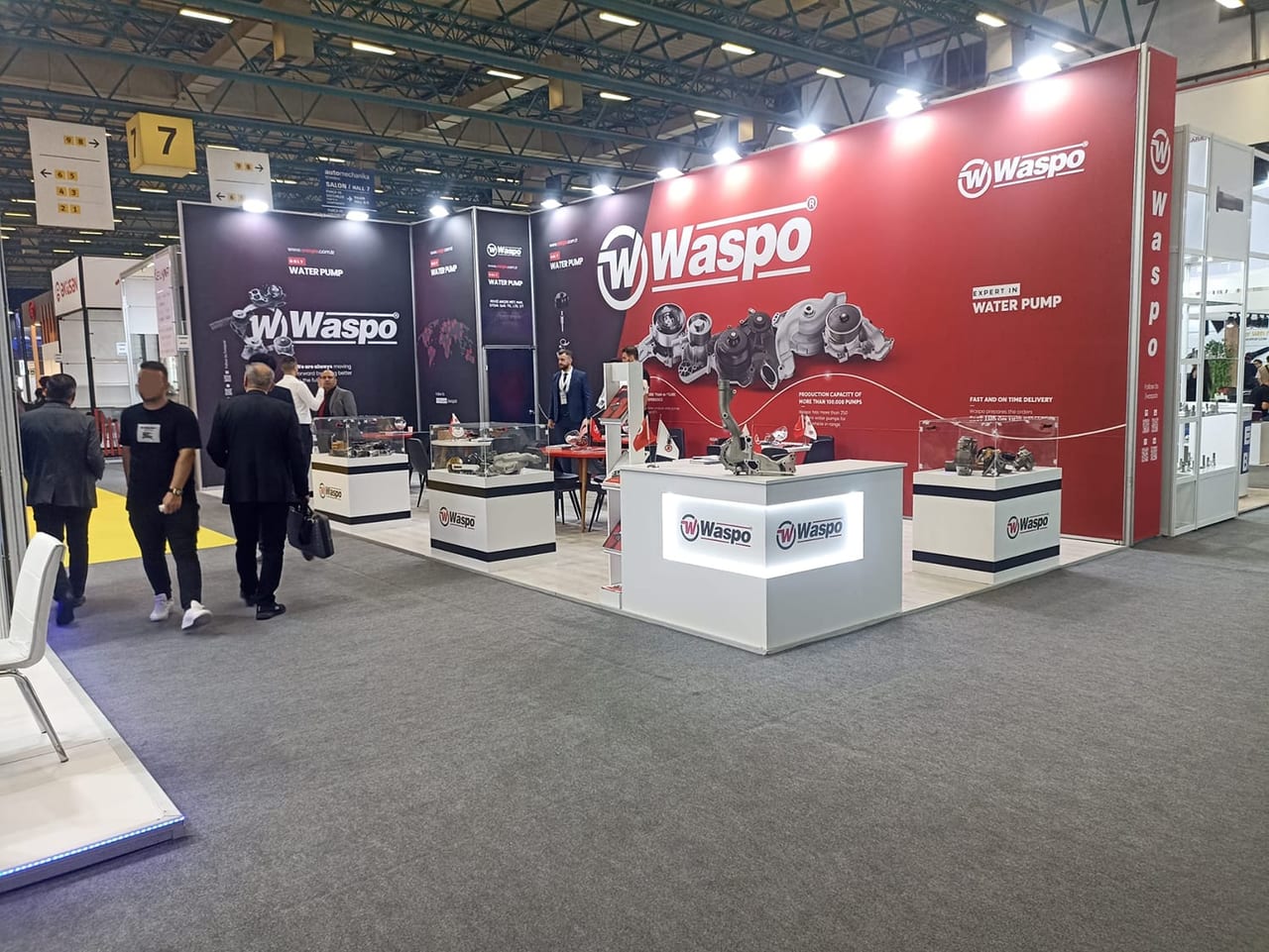 Yurt dışı fuar standı — Waspo standı, Automechanika